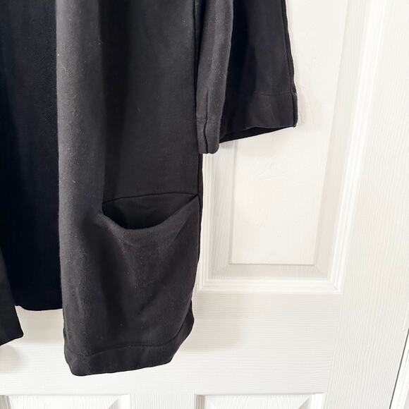 Wilfred Free Aritzia Black Zlata Open Relaxed Cardigan Sweater Blazer Kimono XS - Picture 6 of 10